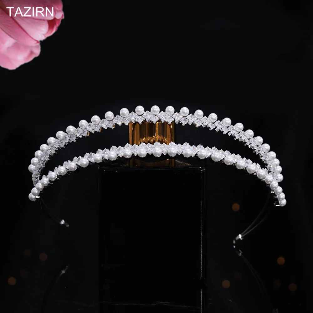 TAZIRN 5A кубический цирконий Двойной строчный фотоэлемент для свадьбы изысканные аксессуары для волос ручной работы CZ милая девочка 16 подарок
TAZIRN 5A кубический цирконий Двойной строчный фотоэлемент для свадьбы изысканные аксессуары для волос ручной работы CZ милая девочка 16 подарок