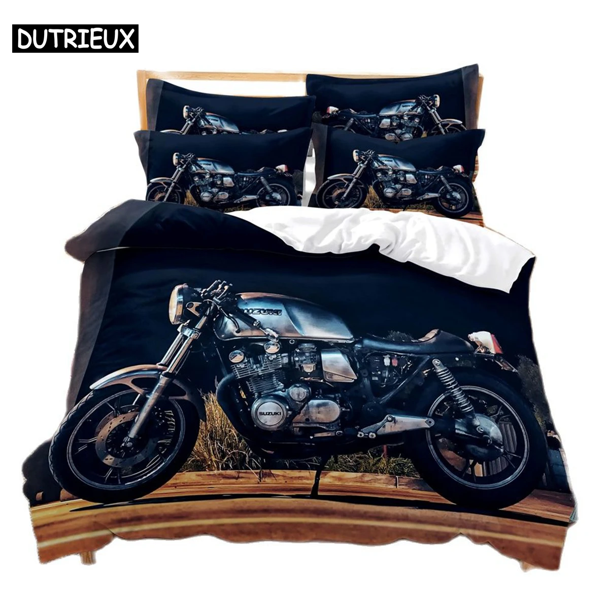 Moto 3D Digital Bedding Sets Home Bedclothes Super King Cover Pillowcase Comforter Textiles Bedding Set bed cover set
Moto 3D Digital Bedding Sets Home Bedclothes Super King Cover Pillowcase Comforter Textiles Bedding Set bed cover set