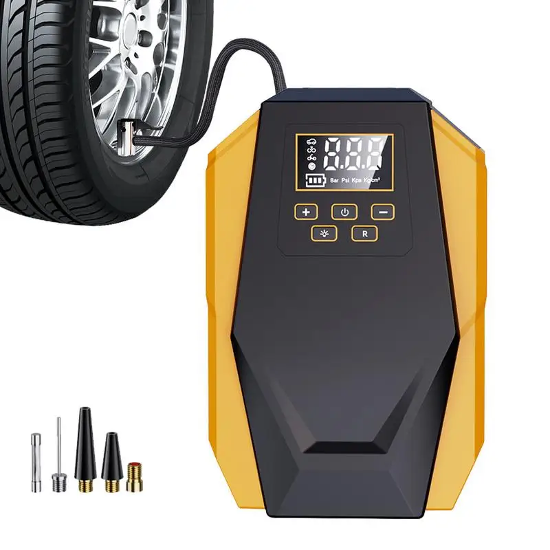 

Electric Air Compressor Quick Inflating Air Pump Motorcycle Tyre Inflator For Motorbike Auto Bicycle