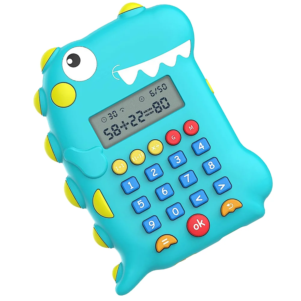 Calculator Dinosaur Shaped Calculators Cartoon Math Games Intelligent Learning Calculators Pocket Office Desktop Calculator
Calculator Dinosaur Shaped Calculators Cartoon Math Games Intelligent Learning Calculators Pocket Office Desktop Calculator
