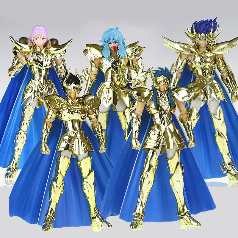 

Saint Seiya Myth Cloth EX Leo Aiolia/Gemini Saga/Pisces Aphrodite/Aquarius Camus Knights of The Zodiac CS Model Anime Figure