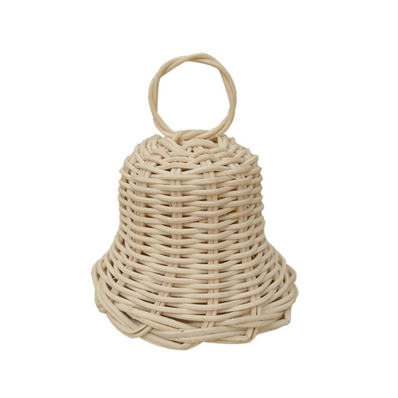Handwoven Bells Pendant Rattan Woven Charm Girl Boys Bedroom Wall Decoration Drop ship 
Handwoven Bells Pendant Rattan Woven Charm Girl Boys Bedroom Wall Decoration Drop ship
