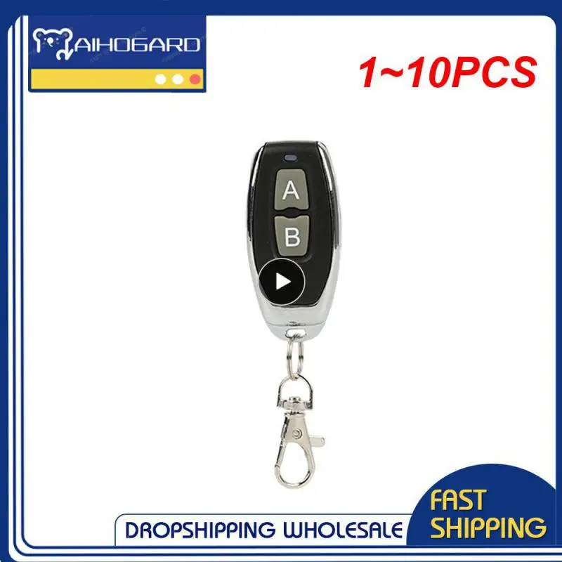 1~10PCS Garage Remote Control 433MHz 433.92MHz Clone Fixed Code 433 MHZ Garage Door Opener Remote Copier 433.92
1~10PCS Garage Remote Control 433MHz 433.92MHz Clone Fixed Code 433 MHZ Garage Door Opener Remote Copier 433.92