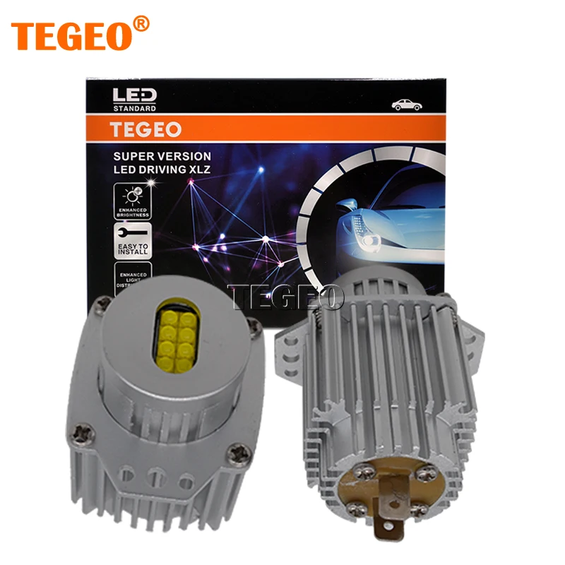 2PCS TEGEO Angel Eyes Canbus LED Headlight Marker Light Super White 80W LED Bulbs Error Free For BMW E90 E91 3 Series 2005-2008 
2PCS TEGEO Angel Eyes Canbus LED Headlight Marker Light Super White 80W LED Bulbs Error Free For BMW E90 E91 3 Series 2005-2008