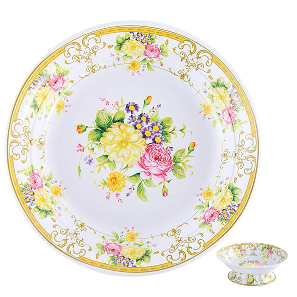 Fruit Dish Iron Food Bowl Plates Decorative Tray Wedding Footed Cake Holder Dried
Fruit Dish Iron Food Bowl Plates Decorative Tray Wedding Footed Cake Holder Dried