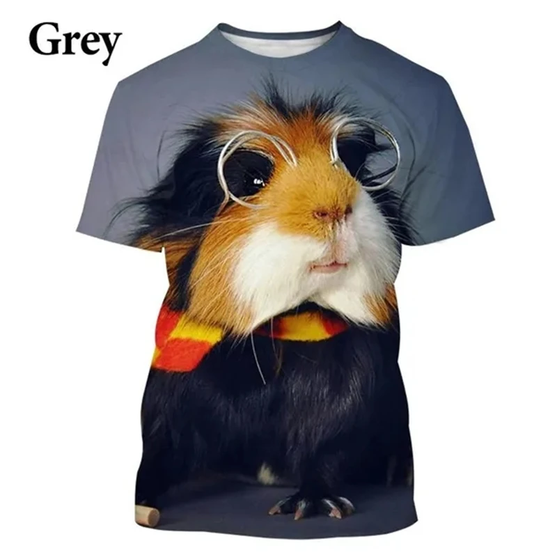 Fashion Animal Guinea Pig 3D Printing T-shirt Men And Women Casual Cute Short-sleeved T-shirt Trend Funny Tee Shirt Costumes Top
Fashion Animal Guinea Pig 3D Printing T-shirt Men And Women Casual Cute Short-sleeved T-shirt Trend Funny Tee Shirt Costumes Top