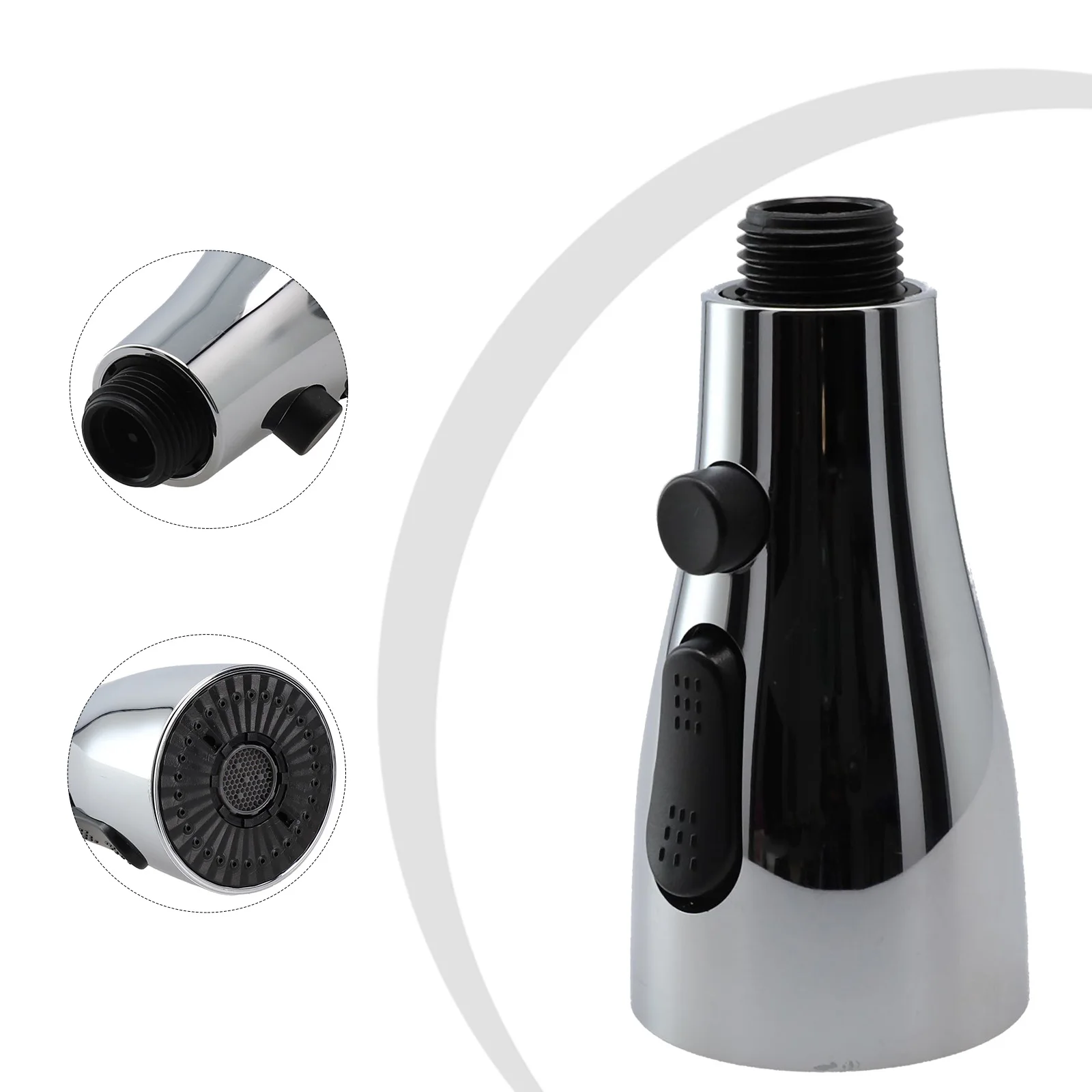 1pcs Pull Out Spray Shower Head Setting Kitchen Spare Replacement Tap Bathroom Basin Sink Shower 3 Modes Water-saving Spray
1pcs Pull Out Spray Shower Head Setting Kitchen Spare Replacement Tap Bathroom Basin Sink Shower 3 Modes Water-saving Spray