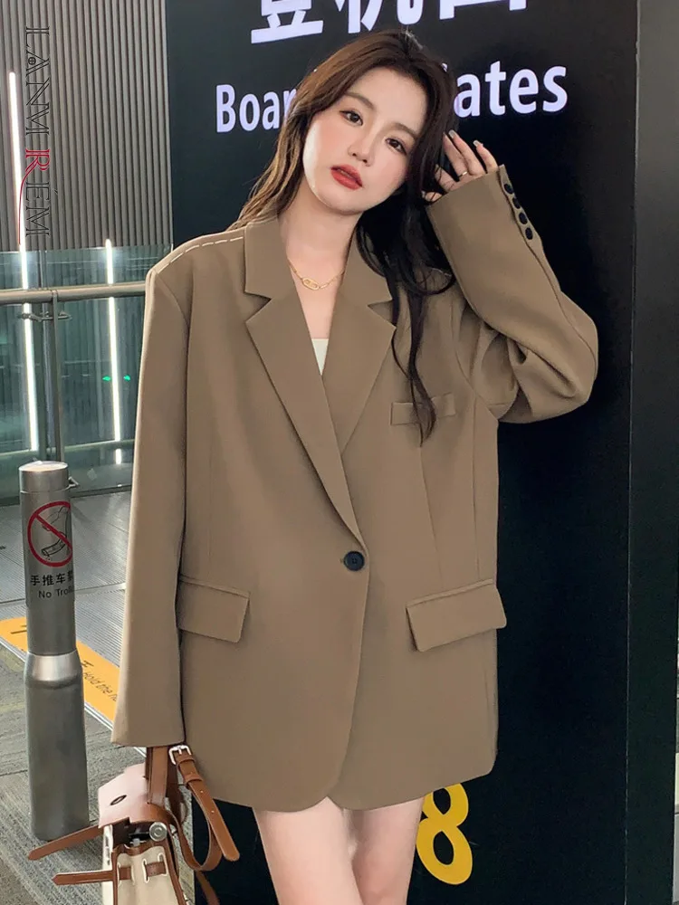 LANMREM Korean Blazer Coat For Women Single Button Long Sleeves Fashion Tide Patchwork Office Lady Clothing 2023 New 2CY125
LANMREM Korean Blazer Coat For Women Single Button Long Sleeves Fashion Tide Patchwork Office Lady Clothing 2023 New 2CY125