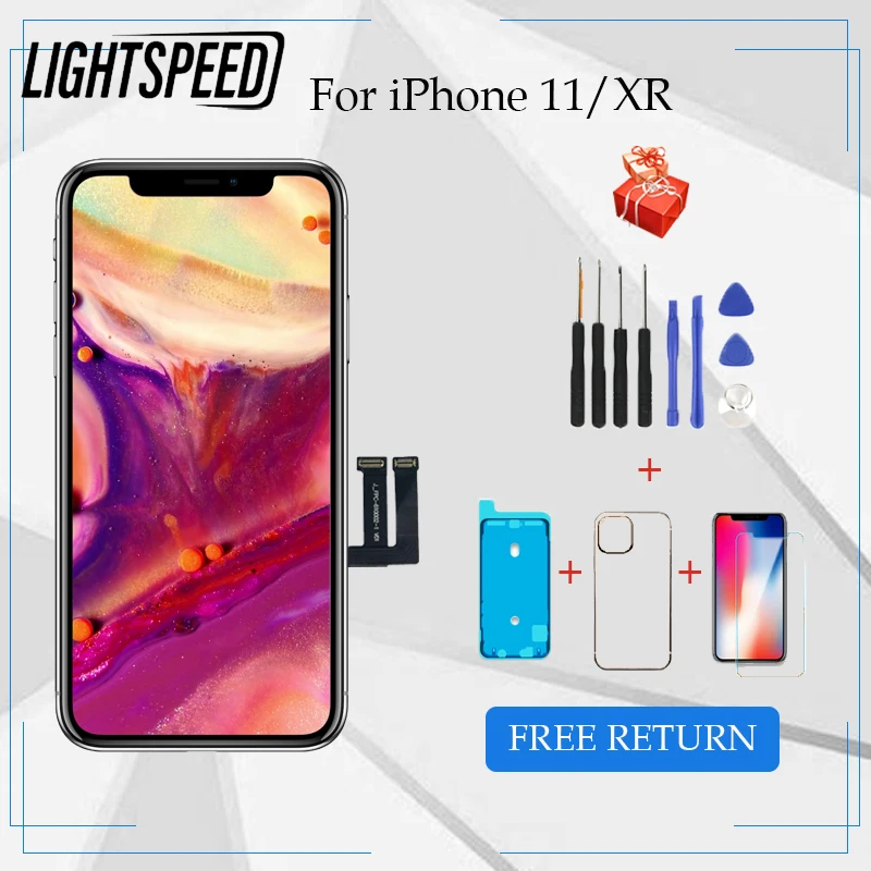AAA+++LCD Display For iPhone 11 Pro MAX OLED Screen Replacement Display With 3D Touch Assembly True Tone No Dead Pixel
AAA+++LCD Display For iPhone 11 Pro MAX OLED Screen Replacement Display With 3D Touch Assembly True Tone No Dead Pixel