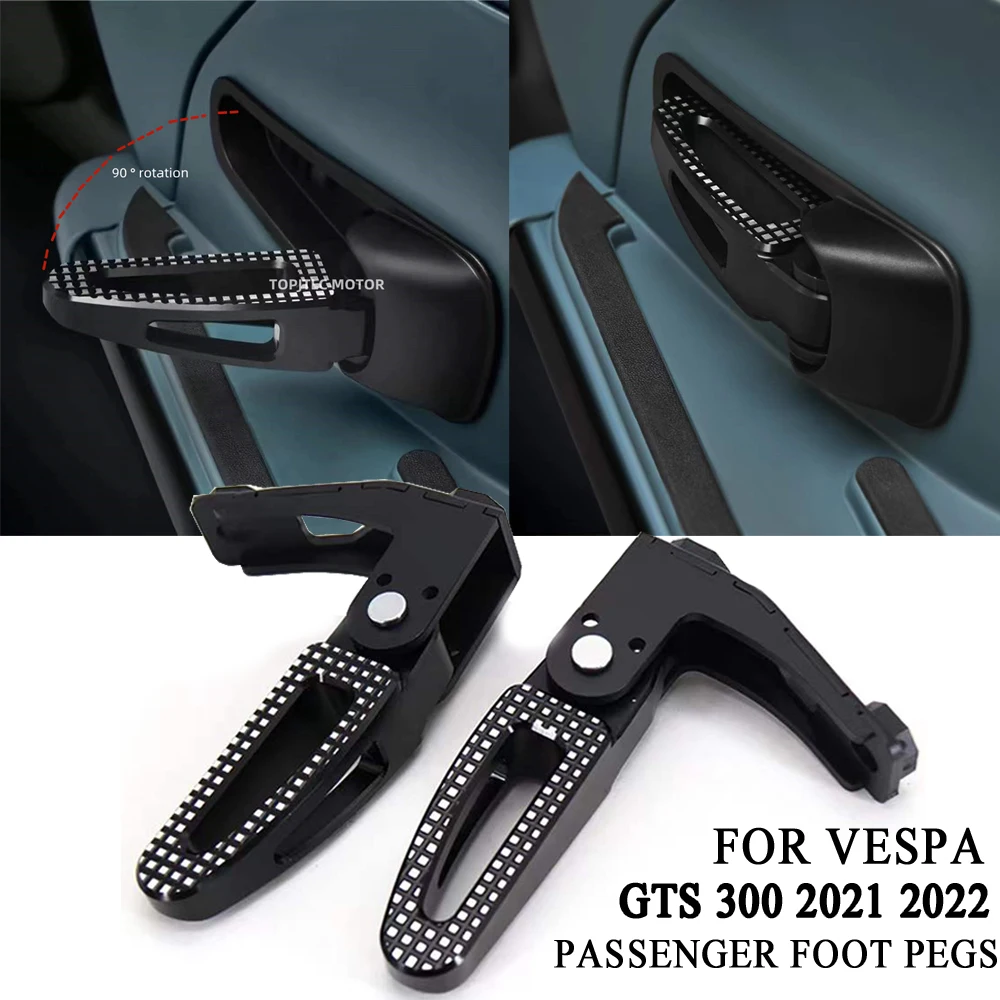 GTS 300 Motorcycle Foldable Footpeg Passenger Foot Pedal Foot Peg Twin Rail Floorboards For Vespa GTS 300 Vespa GTS300 2021 2022
GTS 300 Motorcycle Foldable Footpeg Passenger Foot Pedal Foot Peg Twin Rail Floorboards For Vespa GTS 300 Vespa GTS300 2021 2022
