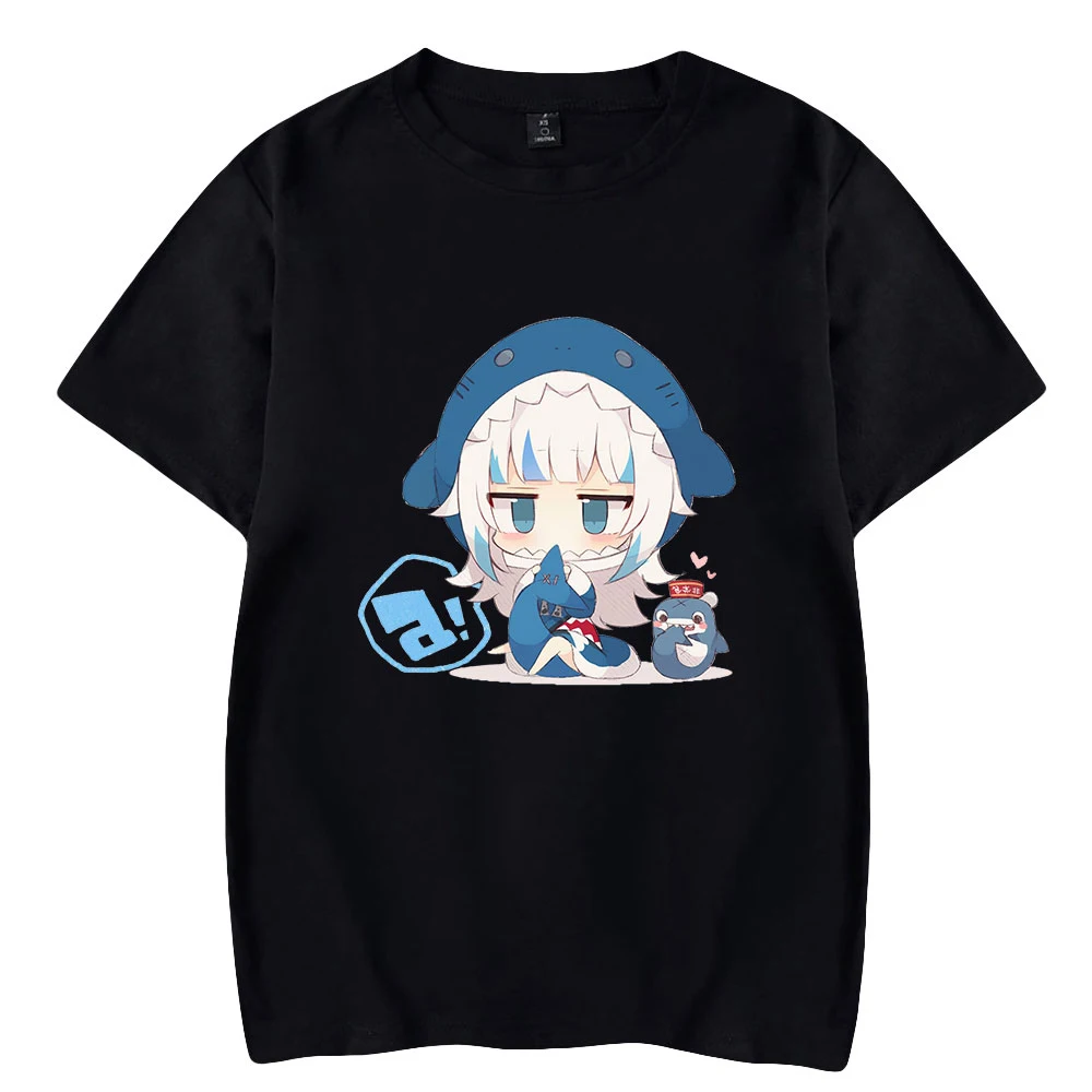 Gawr Gura Short Sleeve T-shirts Fashion Tee Shirt Unisex Man Women Streetwear Harajuku Influencer Casual High Street Trend
Gawr Gura Short Sleeve T-shirts Fashion Tee Shirt Unisex Man Women Streetwear Harajuku Influencer Casual High Street Trend