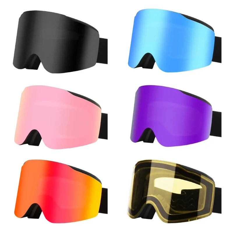 

Ski Goggles UV Protections Snowboard Goggles Anti-fog Double Layers Ski Goggles Outdoor Sport Snow Googles