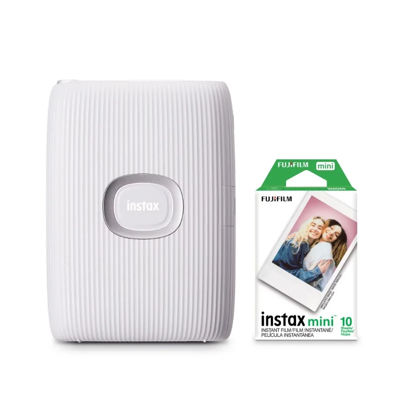 Fujifilm INSTAX Mini Link 2 Smartphone Printer Bundle with Film (10-pack), Clay White Furniture Accessories
Fujifilm INSTAX Mini Link 2 Smartphone Printer Bundle with Film (10-pack), Clay White Furniture Accessories
