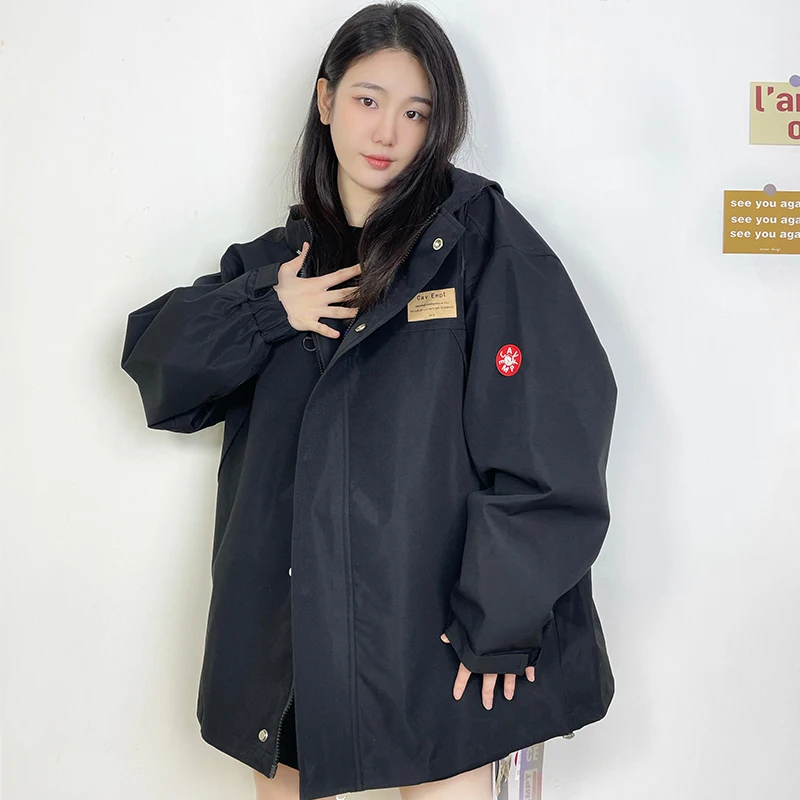 LIFE CAVEMPT Coat Men Women 1:1 Vintage Plankton Charge Coat CAVEMPT C.E Hooded Coat Windproof Jacket
LIFE CAVEMPT Coat Men Women 1:1 Vintage Plankton Charge Coat CAVEMPT C.E Hooded Coat Windproof Jacket