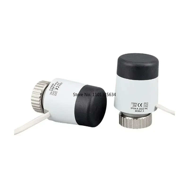 230V NC Electric Thermal Actuator Valve Head for Thermostat Manifold Underfloor Heating Radiator Normally Closed M30*1.5
230V NC Electric Thermal Actuator Valve Head for Thermostat Manifold Underfloor Heating Radiator Normally Closed M30*1.5