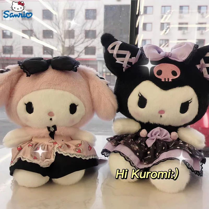 25cm New Sanrio Kawayi Kuromi Melody Banquet Plush Toy Cute Pillow Room Decoration Children Large Doll For Kids Birthday Gifts
25cm New Sanrio Kawayi Kuromi Melody Banquet Plush Toy Cute Pillow Room Decoration Children Large Doll For Kids Birthday Gifts