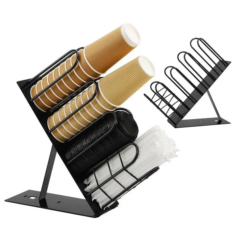 Paper Cup Dispenser Adjustable Storage rack with U-Bar Large Capacity Portable Cup Lid Dispenser Drop-Proof Cafe Cup Stand Rack
Paper Cup Dispenser Adjustable Storage rack with U-Bar Large Capacity Portable Cup Lid Dispenser Drop-Proof Cafe Cup Stand Rack