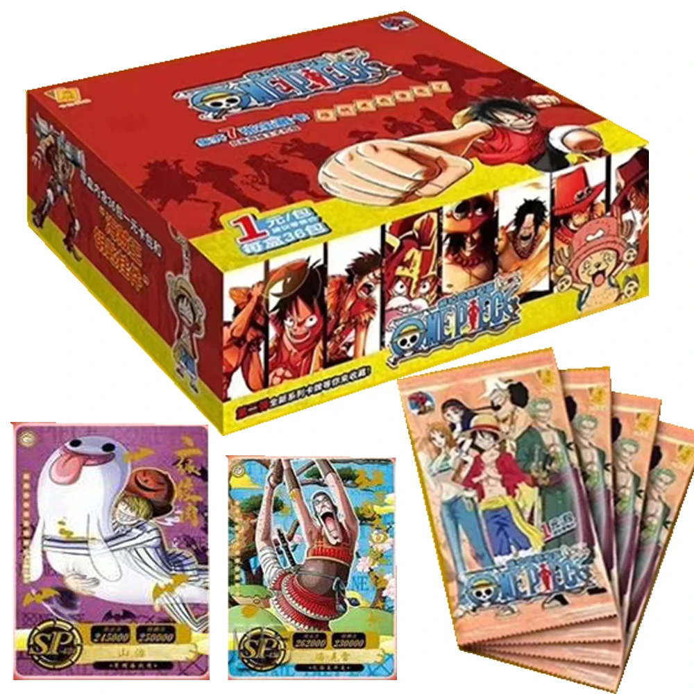 Little Dinosaur Genuine One Piece Cards Collection for Children Japan Anime Alabastian Chapter Cards Toys Boys Anniversary Gifts
Little Dinosaur Genuine One Piece Cards Collection for Children Japan Anime Alabastian Chapter Cards Toys Boys Anniversary Gifts