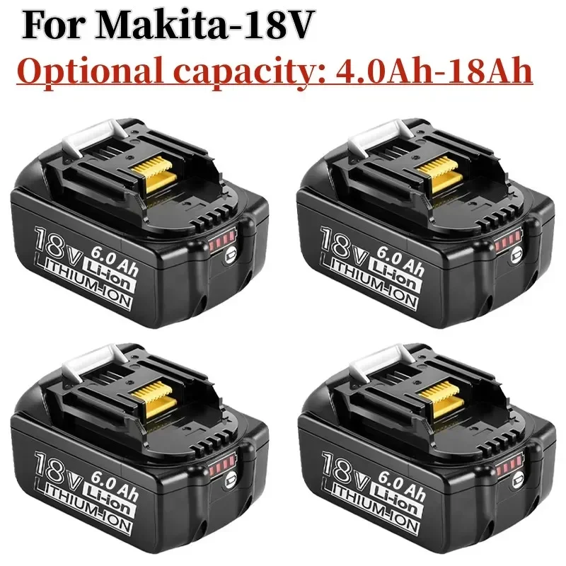 

Makita 18V батарея 18V 4.0Ah-18Ah сменная батарея BL1830 BL1850 BL1840 BL1845 BL1815 BL1860 LXT-400 беспроводной электроинструмент
