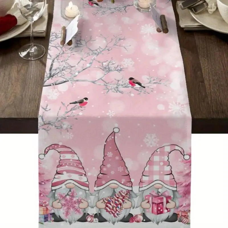 1Pc Christmas Snow Linen Table Runner Dress Scarf Table Decoration Winter Table Runner Christmas Decoration
1Pc Christmas Snow Linen Table Runner Dress Scarf Table Decoration Winter Table Runner Christmas Decoration