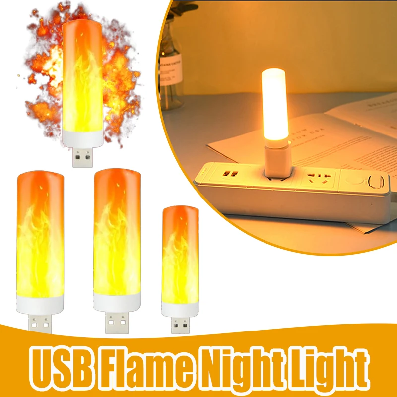 Mini Night Light Energy Saving Ultra Bright Portable Flame Light Effect USB Light Warm Light Camping Festival Lighting Tools
Mini Night Light Energy Saving Ultra Bright Portable Flame Light Effect USB Light Warm Light Camping Festival Lighting Tools