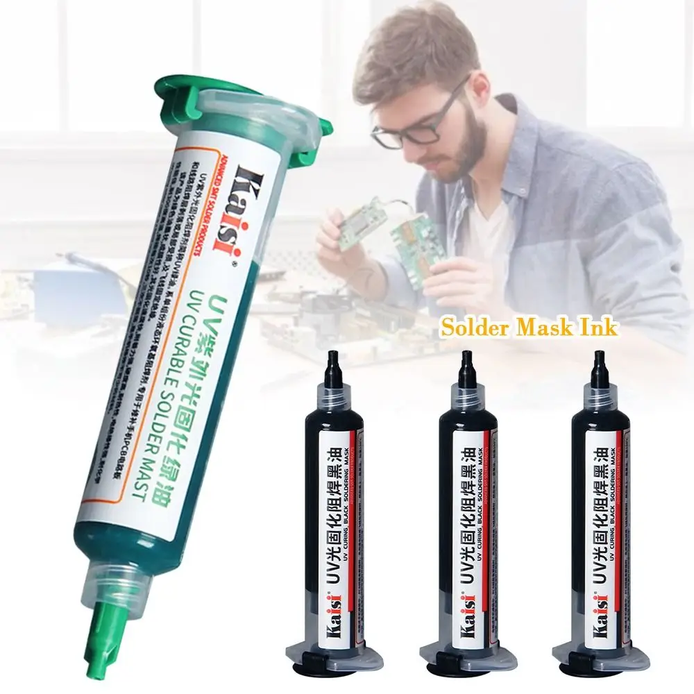 Photosensitive Solder Mask Ink Practical Prevent Corrosive Arcing 10CC Inks Soldering Paste Welding Flux BGA PCB
Photosensitive Solder Mask Ink Practical Prevent Corrosive Arcing 10CC Inks Soldering Paste Welding Flux BGA PCB