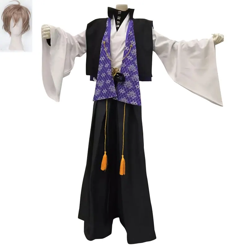 Anime DRB Yumeno Gentarou Cosplay Costume Halloween Carnival Women Men Wig Suits
Anime DRB Yumeno Gentarou Cosplay Costume Halloween Carnival Women Men Wig Suits