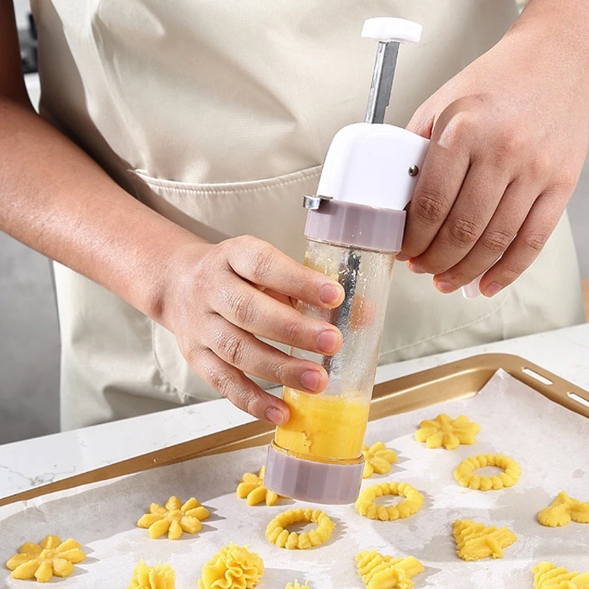 Cookie Mold Press Gun Kit Baking Pastry Tools Biscuits Cake Mold Biscuit Gun Cookie Press Maker Machine Dessert Cup Cake Tool
Cookie Mold Press Gun Kit Baking Pastry Tools Biscuits Cake Mold Biscuit Gun Cookie Press Maker Machine Dessert Cup Cake Tool