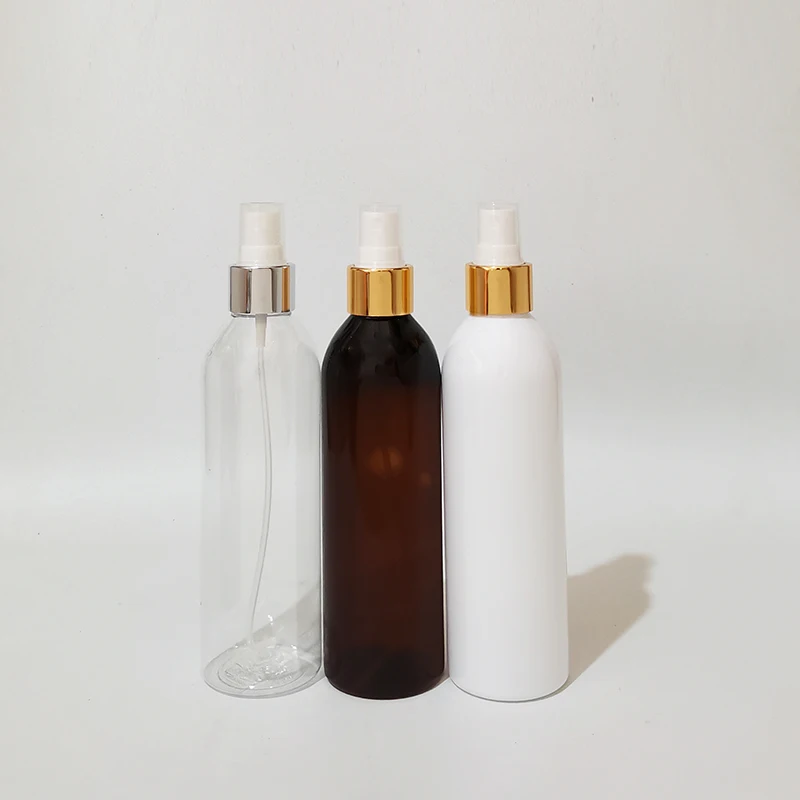 20pc 250ml Empty gold Collar spray pump PET bottle multicolor perfume atomizer plastic container bottles with spray for cosmetic
20pc 250ml Empty gold Collar spray pump PET bottle multicolor perfume atomizer plastic container bottles with spray for cosmetic