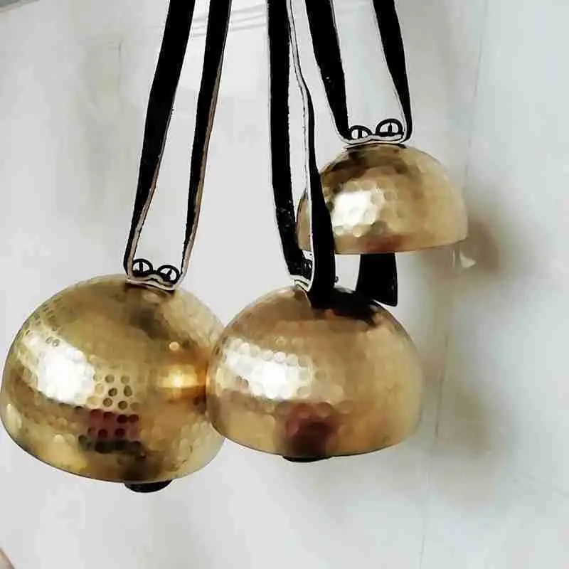 

1Pc Brass Camel Bell Meditation Ethereal Zen Relaxation Accompanist Hand Bell Creative Doorbell Percussion Instrument