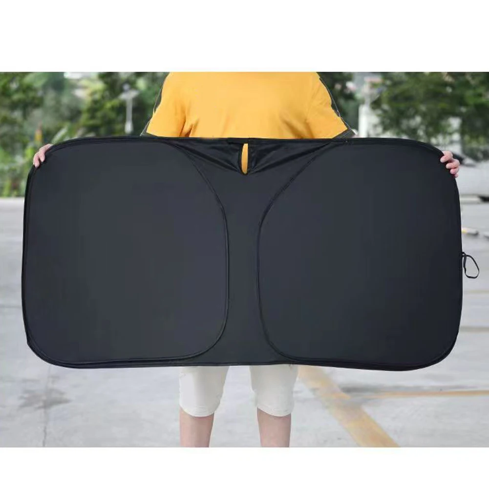 1x Car Windshield Direct Installation Foldable Cover Front Glass UV Block Sun Visor Shield Sunshade 140 * 80cm
1x Car Windshield Direct Installation Foldable Cover Front Glass UV Block Sun Visor Shield Sunshade 140 * 80cm