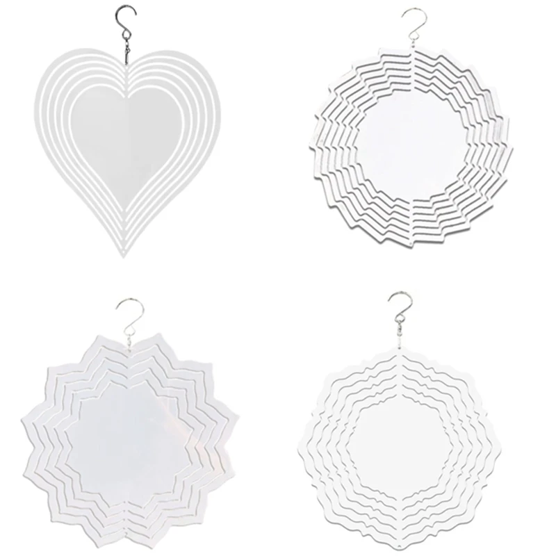 Landscape Decoration Wind Power White Coated Aluminum Plate Double-Sided Printing Thermal Transfer Sublimation Wind Chime
Landscape Decoration Wind Power White Coated Aluminum Plate Double-Sided Printing Thermal Transfer Sublimation Wind Chime