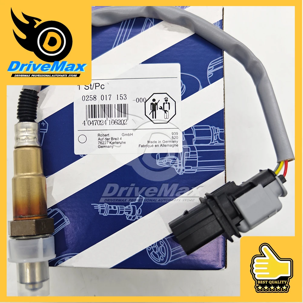 

For B-osch 07L906262S 0258017153 High Quality O2 Lambda Oxygen Sensor For Audi A3 A4 A5 A8 Q7 Q5 1.8 2.0 TFSI VW