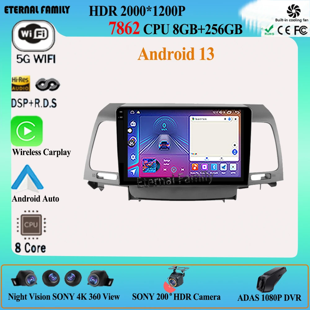 

Android 13 All In One Intelligent Systems For Kia Opirus GH 2007 - 2008 Car Radio Multimedia Navigation Head Unit Carplay Auto