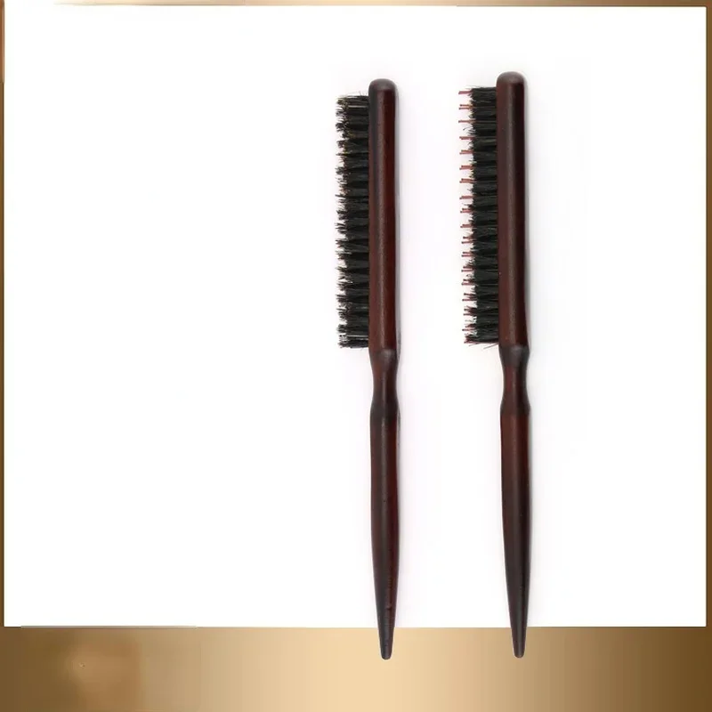 New Salon Comb Hair Teasing Brush Wooden Handle Back Comb Natural Boar Bristle
New Salon Comb Hair Teasing Brush Wooden Handle Back Comb Natural Boar Bristle