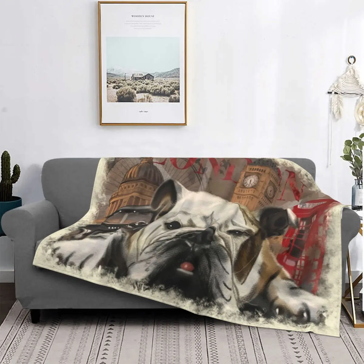 London Bulldog Dog Blanket Velvet Winter Animal Multi-function Lightweight Throw Blankets for Bed Couch Bedspreads
London Bulldog Dog Blanket Velvet Winter Animal Multi-function Lightweight Throw Blankets for Bed Couch Bedspreads