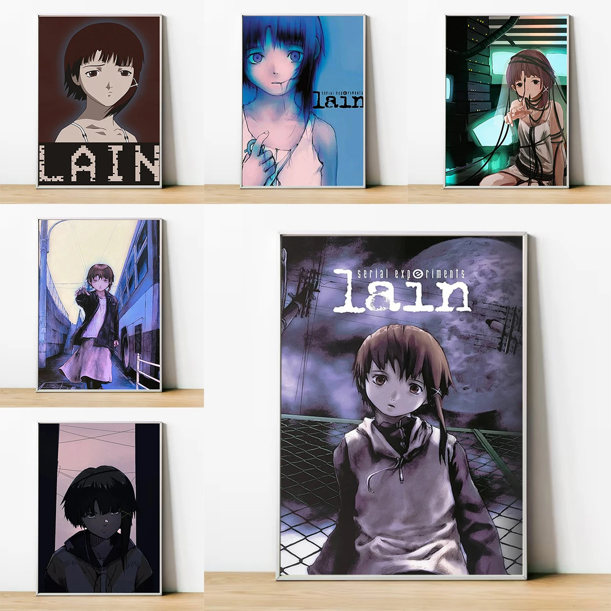 Lain Anime Poster Posters for Wall Art Large Paintings Modern Living Room Decoration Home Decore With Free Shipping Canvas Decor
Lain Anime Poster Posters for Wall Art Large Paintings Modern Living Room Decoration Home Decore With Free Shipping Canvas Decor