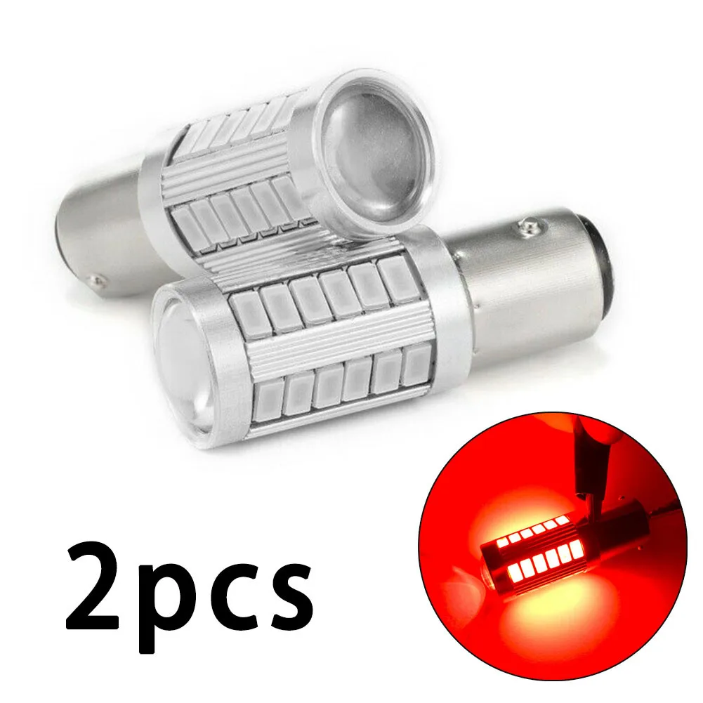 1 Pair Red Tails Brake Lights 1157 P21/5W 380 BAY15D 33Smd Car Rear Stop LED Lamp Bulbs 12 V Car Accessories
1 Pair Red Tails Brake Lights 1157 P21/5W 380 BAY15D 33Smd Car Rear Stop LED Lamp Bulbs 12 V Car Accessories