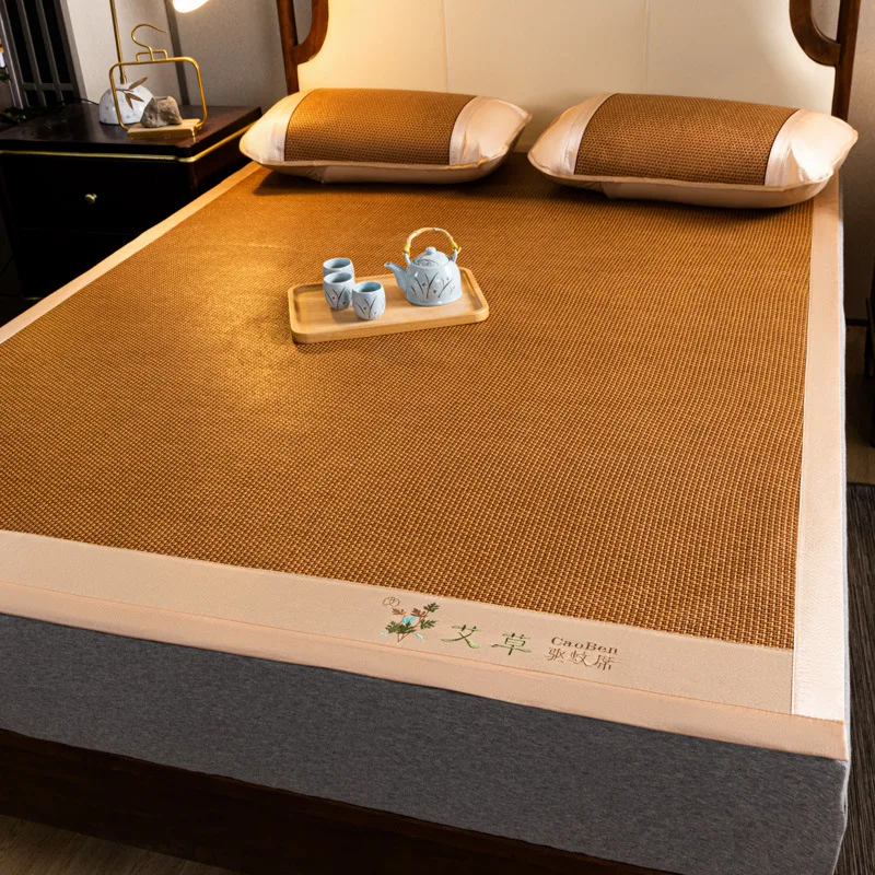 Summer Guteng Mat Double Sided Thickened Cool Mat Set of Three Pieces Single and Double Dormitory Nap Mat Air Conditioning Mat
Summer Guteng Mat Double Sided Thickened Cool Mat Set of Three Pieces Single and Double Dormitory Nap Mat Air Conditioning Mat