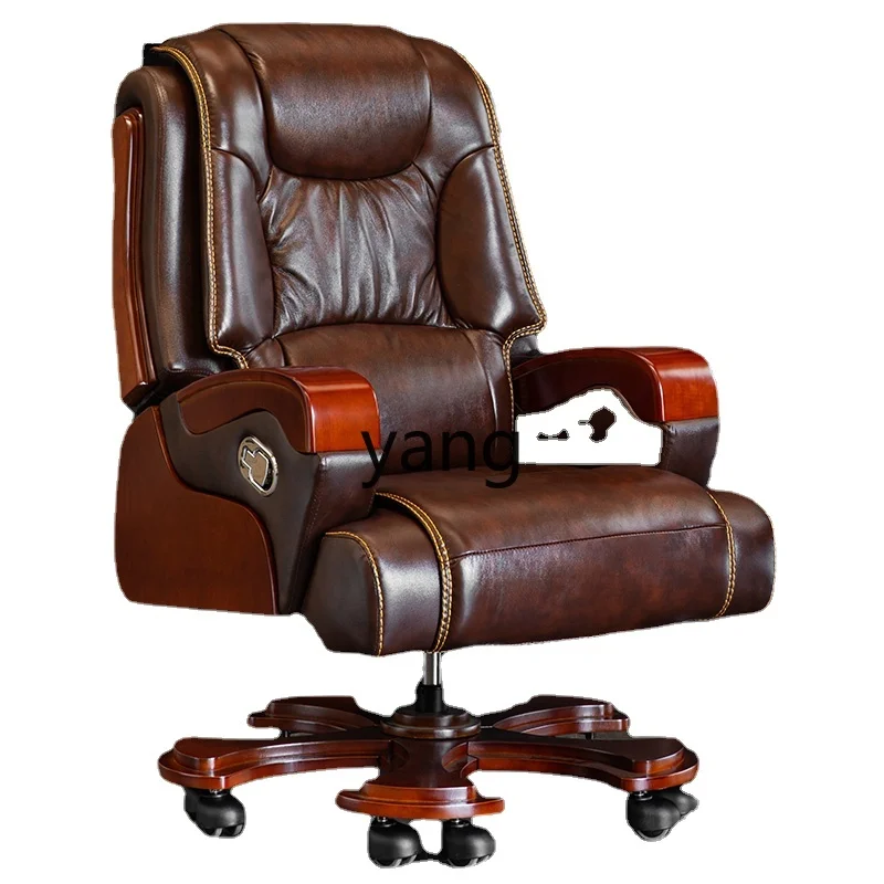 YJQ boss office luxury and comfortable sedentary home leather reclining business lifting study seat
YJQ boss office luxury and comfortable sedentary home leather reclining business lifting study seat