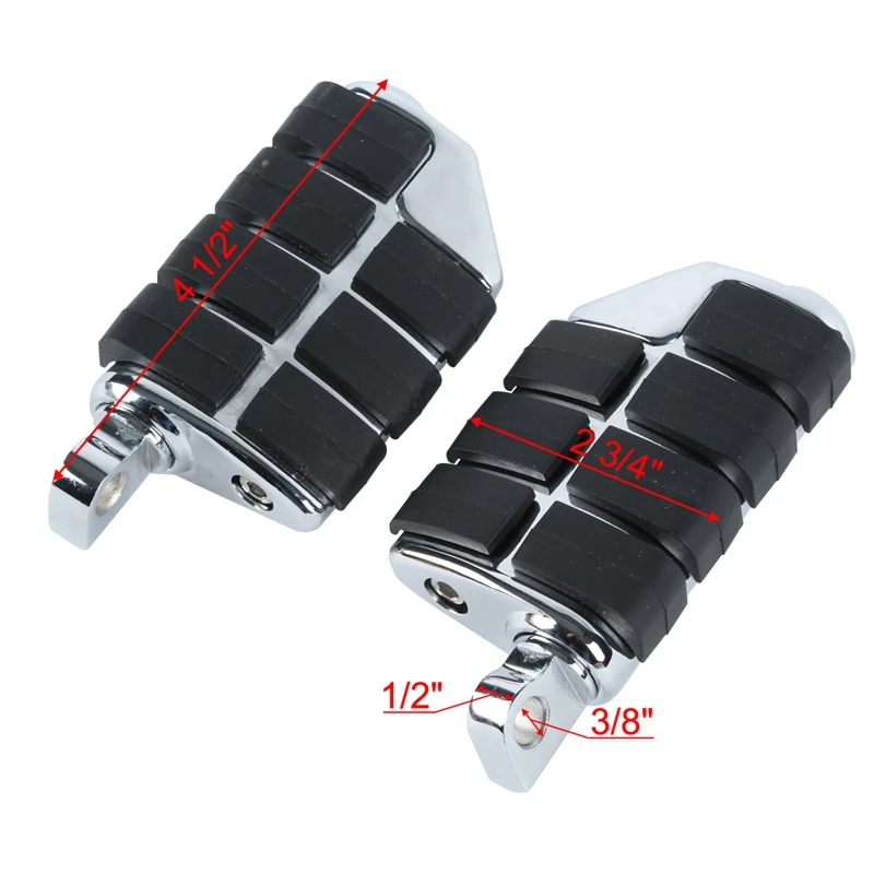 

Motorcycle Male Mount Footpegs For Harley Softail Sportster Dyna Glide Fat Boy Road King FXST DYNA FXWG FXR XL