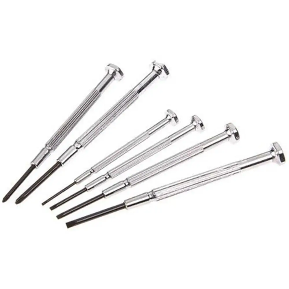 STANLEY st166039 watchmakers screwdriver set, 6 piece. PHILIPS 1,4mm, 2mm, 2,4mm, 3mmpozidriv
STANLEY st166039 watchmakers screwdriver set, 6 piece. PHILIPS 1,4mm, 2mm, 2,4mm, 3mmpozidriv