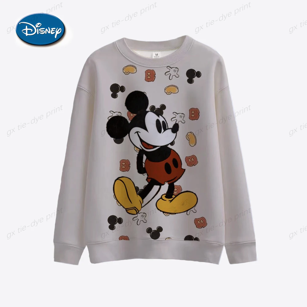 Женские толстовки и свитшоты Disney, осенне-весенние толстовки с изображением Микки Мауса, худи с длинным рукавом в стиле Харадзюку, одежда
Женские толстовки и свитшоты Disney, осенне-весенние толстовки с изображением Микки Мауса, худи с длинным рукавом в стиле Харадзюку, одежда
