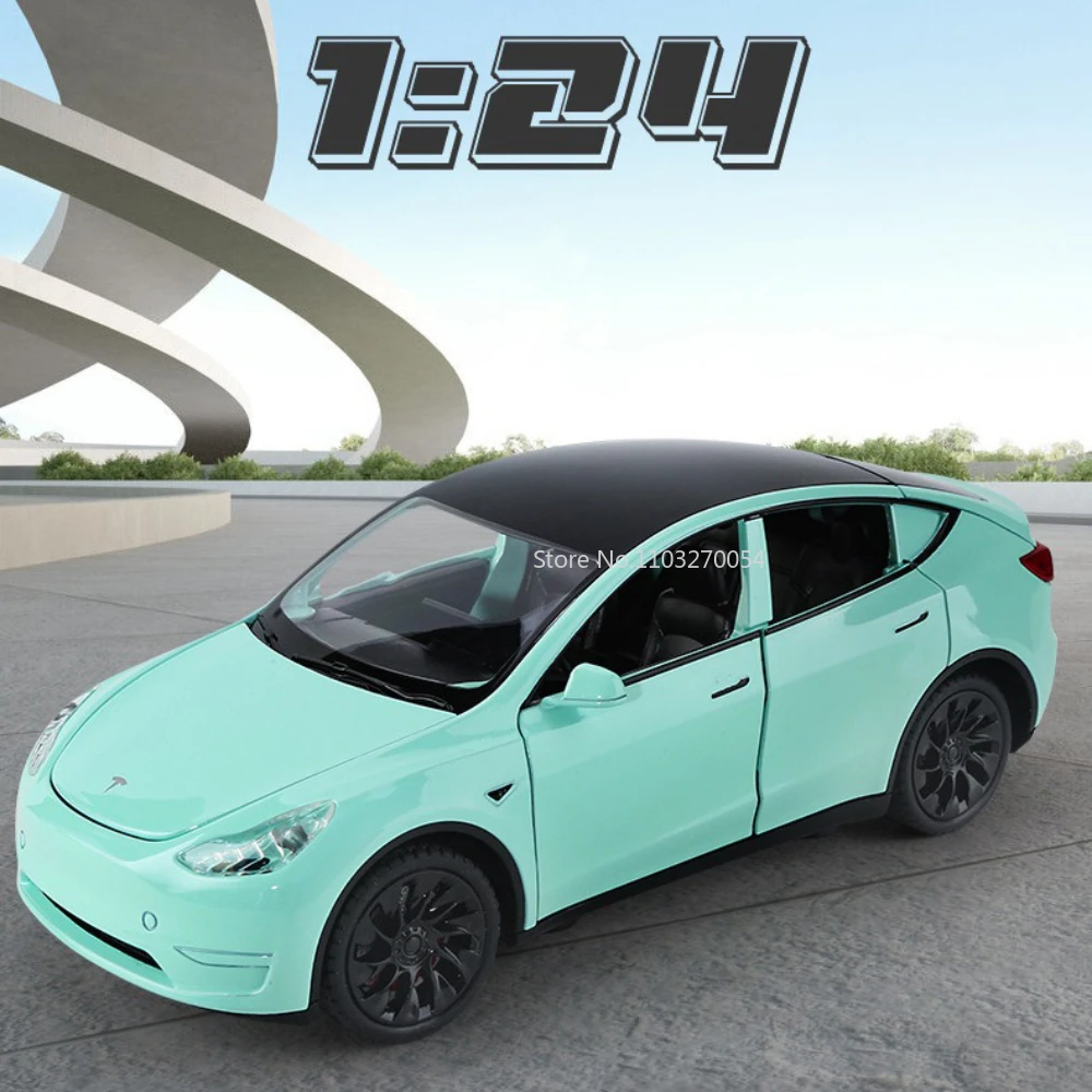 Модель литая автомобиля Tesla 1/24 года, модель автомобиля из сплава, игрушки, 6 дверей, открывающиеся, со звуком, рандомная резиновая шина, коллекционные подарки для автомобилей
Модель литая автомобиля Tesla 1/24 года, модель автомобиля из сплава, игрушки, 6 дверей, открывающиеся, со звуком, рандомная резиновая шина, коллекционные подарки для автомобилей