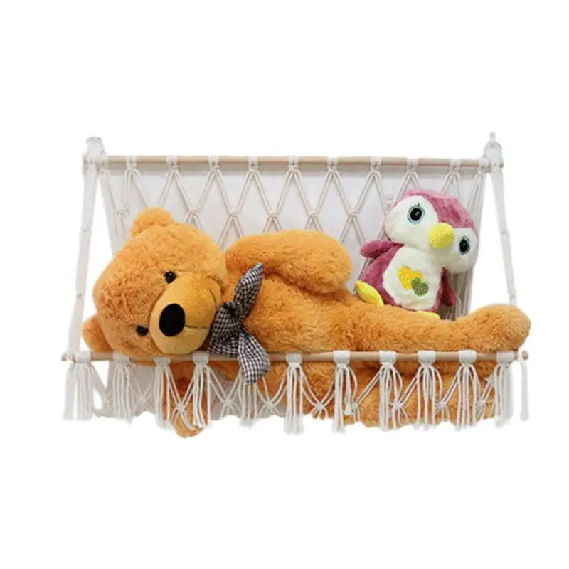 

Stuffed Animal Storage Hammock Toy Net Fits Stuffed Animals As Great Gift For Boys And Girls Instead Of Bins And Toy Chest.