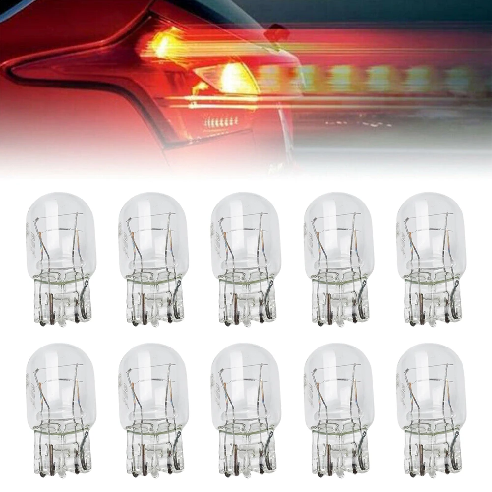 10 PCS T20 7443 1891 21/5W Clear Glass Turn Signal Stop Brake Tail Light Bulbs Car Driving Light Auto License Plate Light Bulbs
10 PCS T20 7443 1891 21/5W Clear Glass Turn Signal Stop Brake Tail Light Bulbs Car Driving Light Auto License Plate Light Bulbs