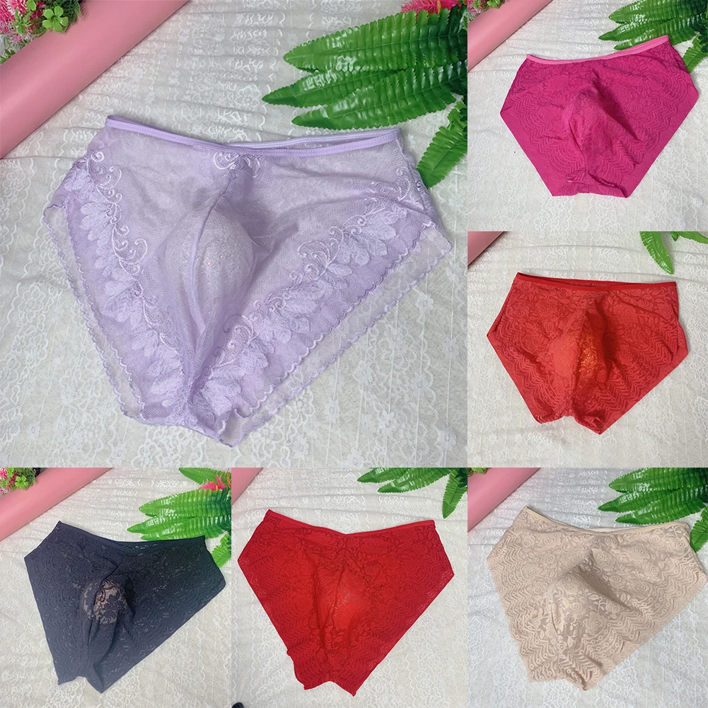 Sexy Popular Mens Silky Briefs Bikini Panties Underwear Thong Mesh Sheer Lace Comfortable Pouch G-string Sexy Lace Sleepwear
Sexy Popular Mens Silky Briefs Bikini Panties Underwear Thong Mesh Sheer Lace Comfortable Pouch G-string Sexy Lace Sleepwear