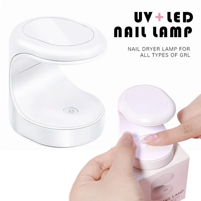 Mini Nail Drying Light Nail Machine Single Finger Nail Art Tool Gel Polishing 16W Nail Drying LED Light Nail Tool USB Light
Mini Nail Drying Light Nail Machine Single Finger Nail Art Tool Gel Polishing 16W Nail Drying LED Light Nail Tool USB Light