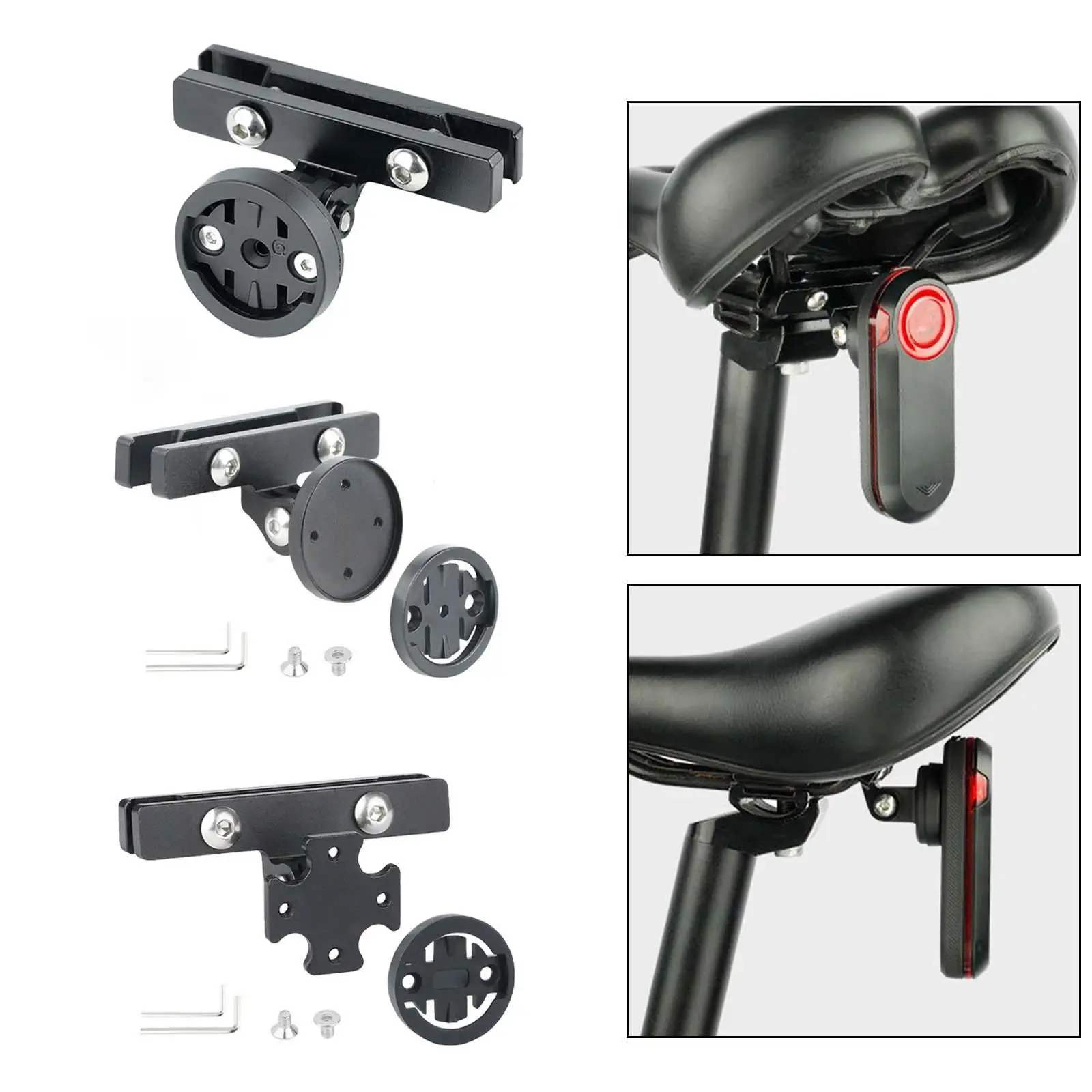 

Кронштейн-адаптер для экшн-камеры, держатель для заднего фонаря велосипедного сидения, прочное крепление для поддержки заднего сидения велосипеда