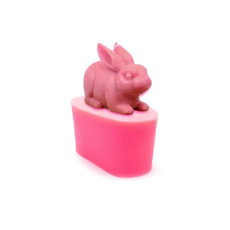 

Easter Bunny Silicone Mold Fondant Chocolate Cupcake Top Resin Clay Confectionery Dessert Pastry Decoration Kitchen Baking Tools
